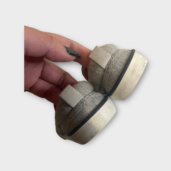 Gap x Disney Mickey Mouse Gray Slip On Shoes - Picture 4 of 5